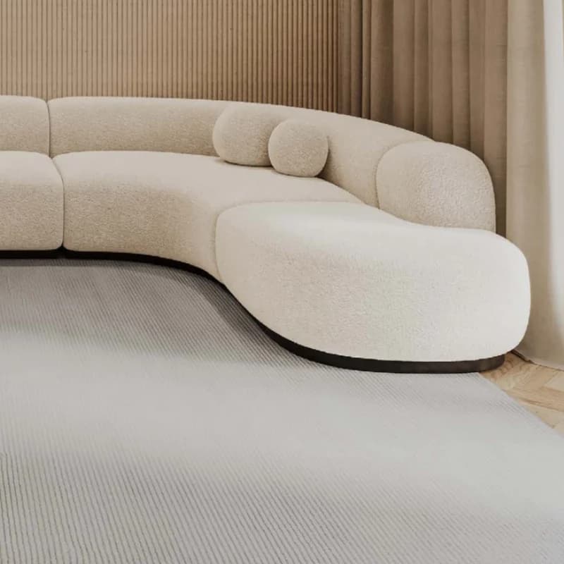 Tapete off white em sala — Itatiba SP