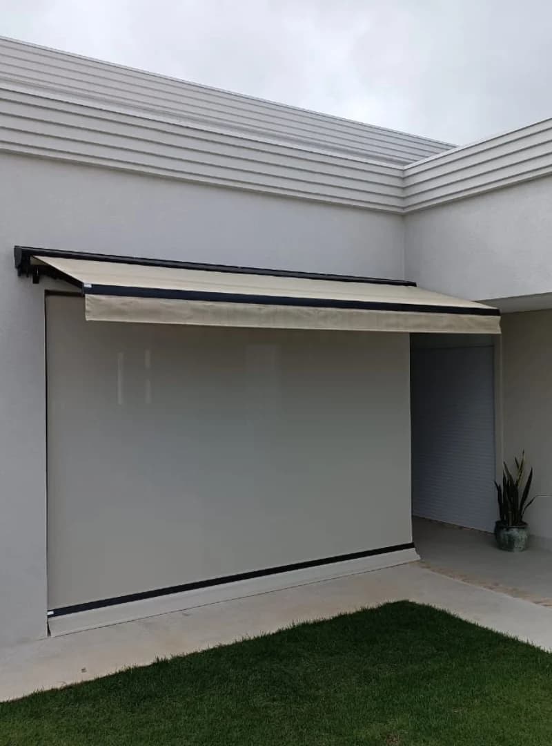 Toldo retrátil motorizado — Itatiba SP