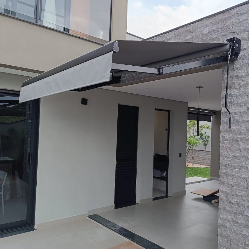 Projeto toldo retrátil motorizado Itatiba
