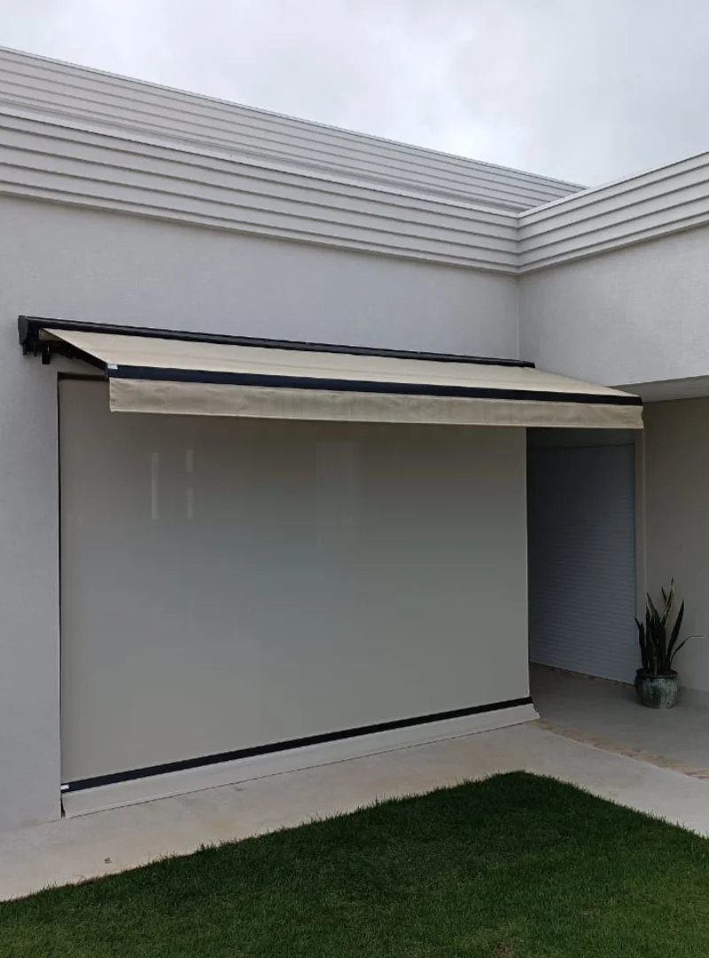 Toldo retrátil área externa Itatiba